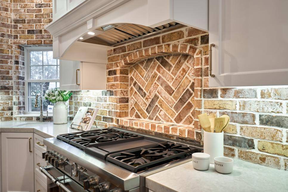 Can Thin Brick be used as a Backsplash?