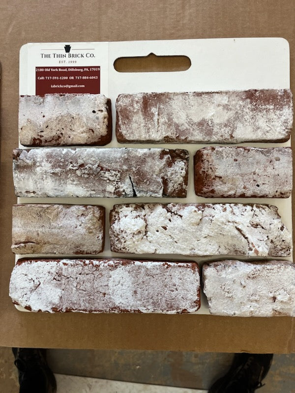 Antique Philly Whitewashed Thin Brick