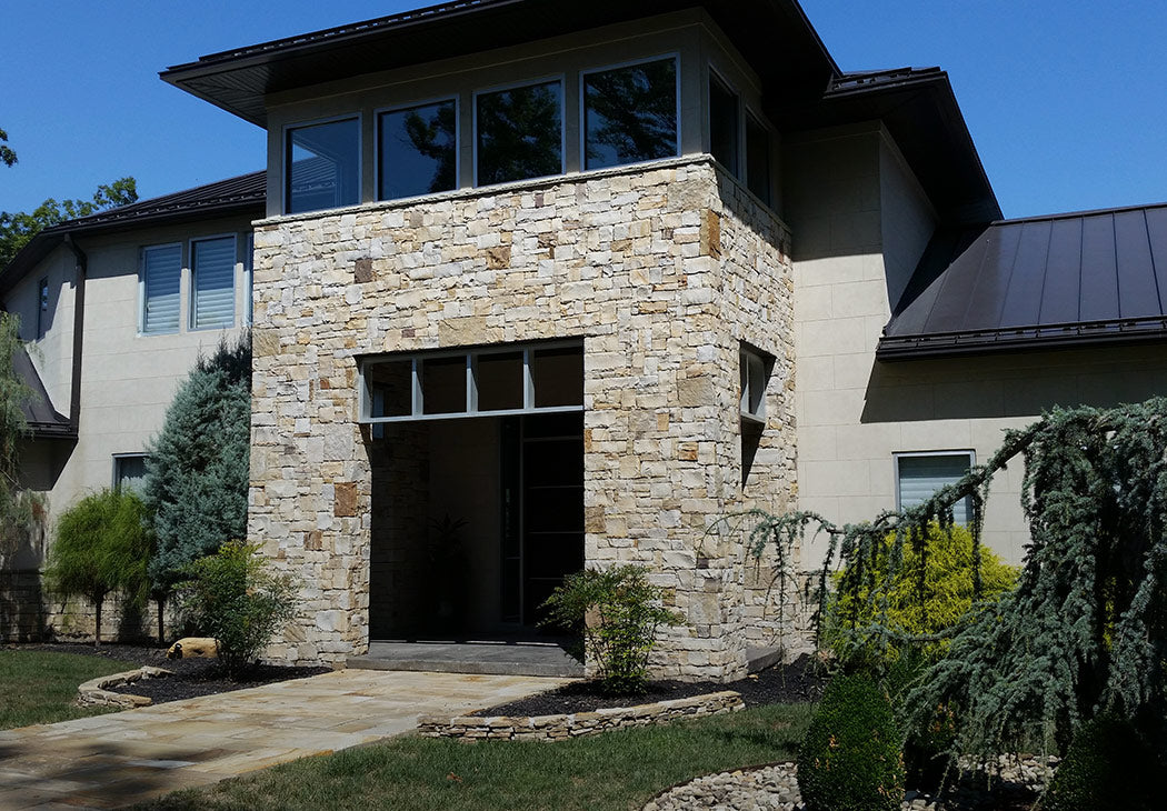 Chisel Cut Ashlar Thin Stone