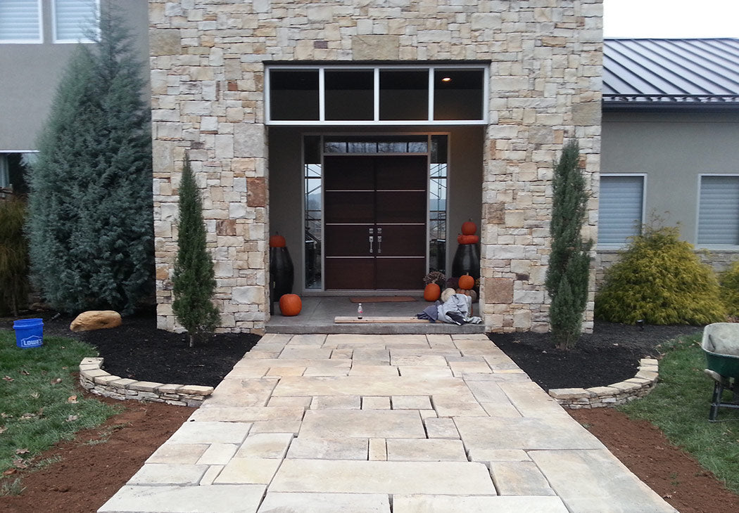 Chisel Cut Ashlar Thin Stone