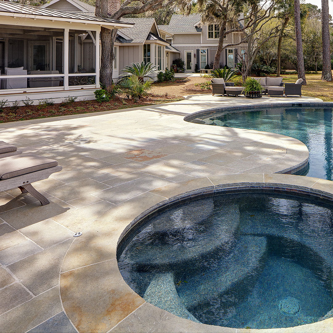 Tumbled Limestone