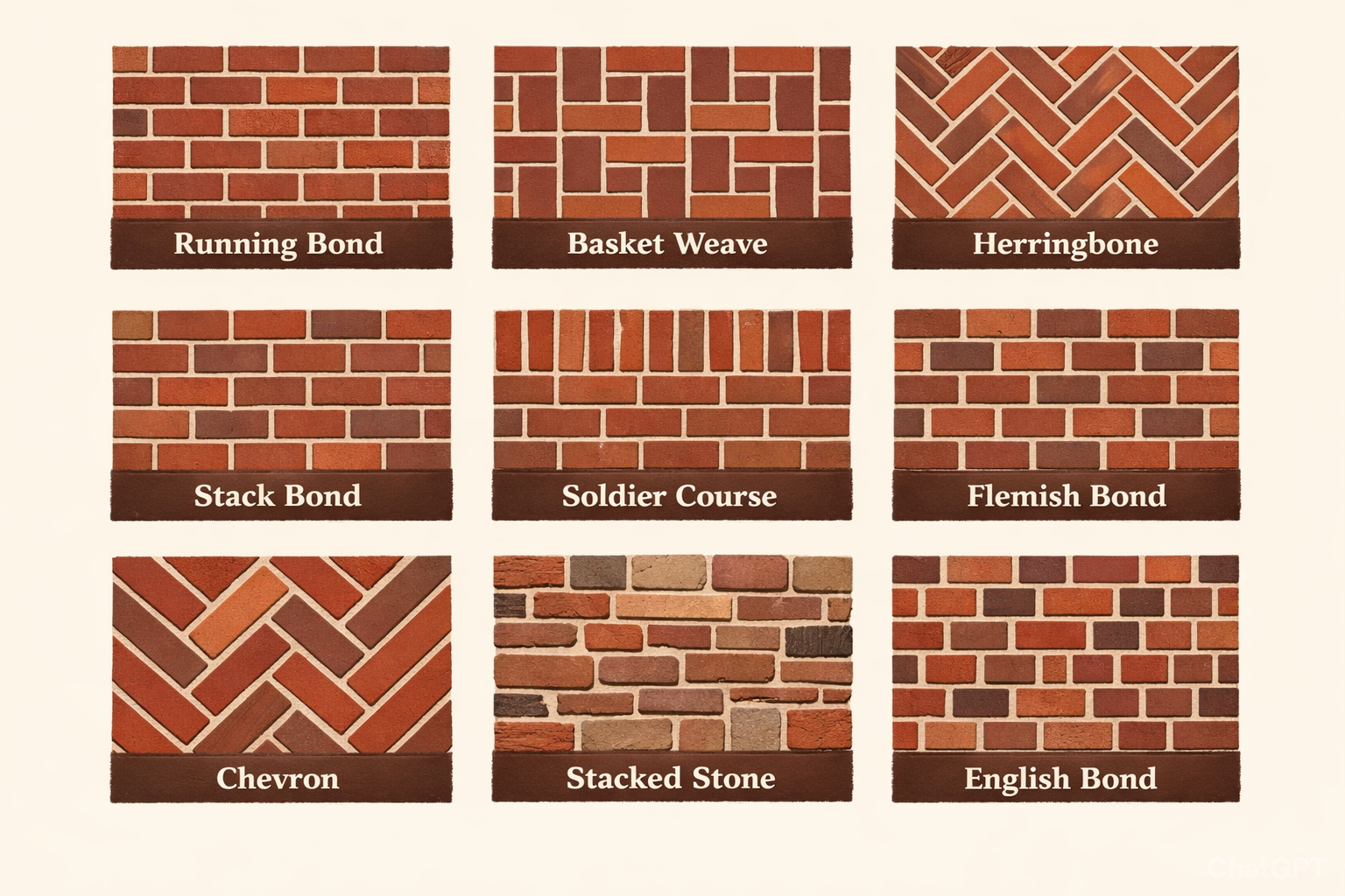 Unveiling the Art of Brickwork: Guide to Popular Brick Patterns 2026 ...