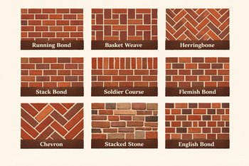 Unveiling the Art of Brickwork: Guide to Popular Brick Patterns 2026 ...