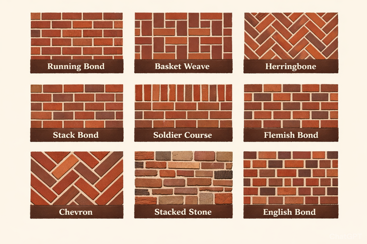 Unveiling the Art of Brickwork: Guide to Popular Brick Patterns 2026 ...