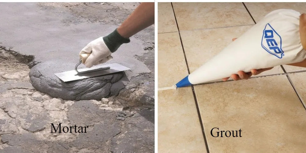 Mortar vs. Grout: Understanding the Crucial Differences for Your Tiling Projects