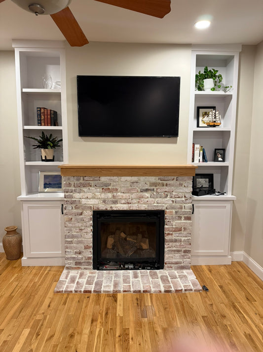 Antique Philly Whitewashed Thin Brick