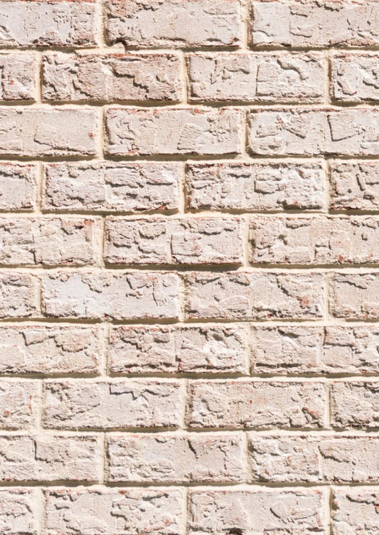 Washed White Brick