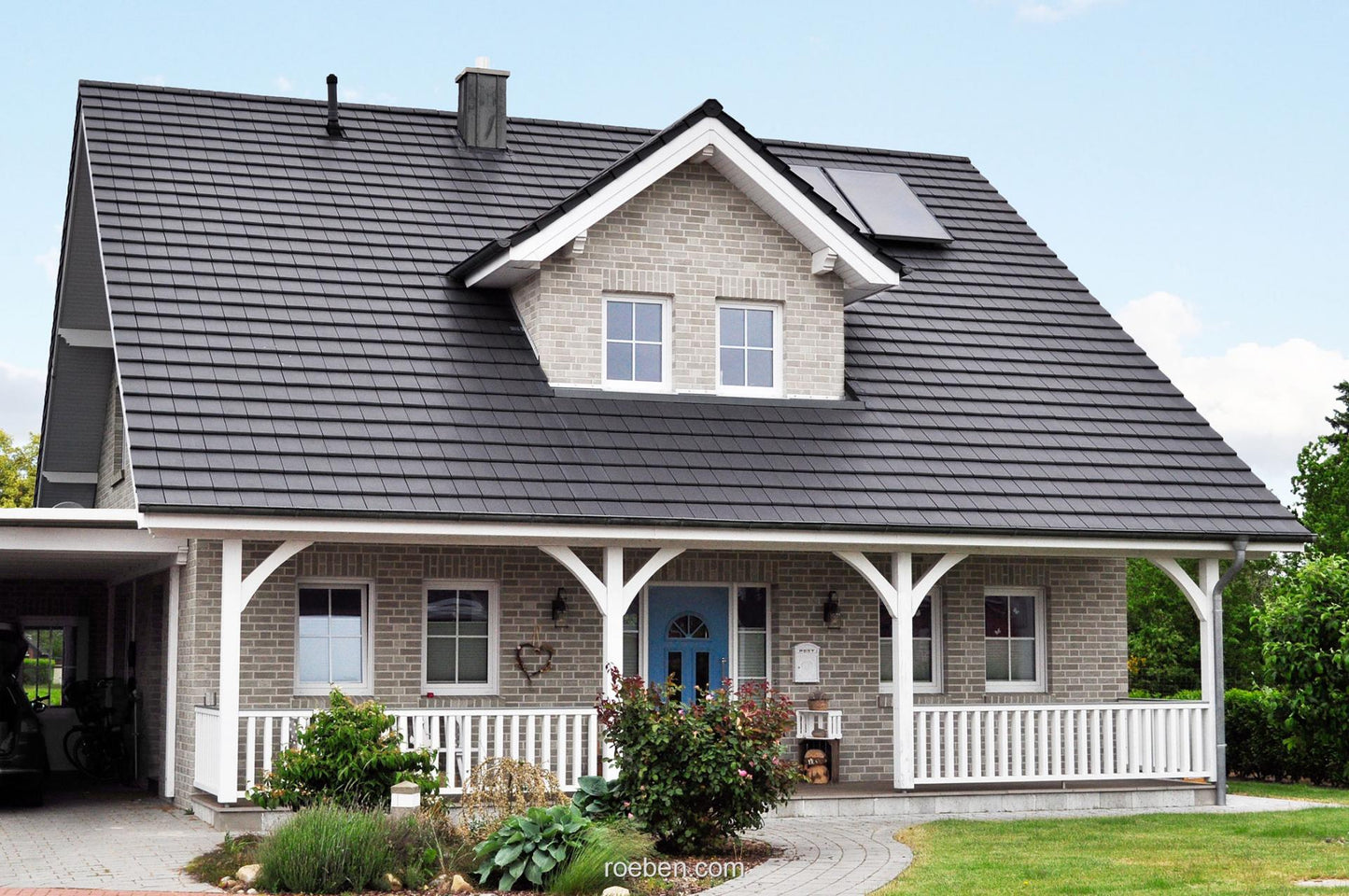 White Grey Thin Brick